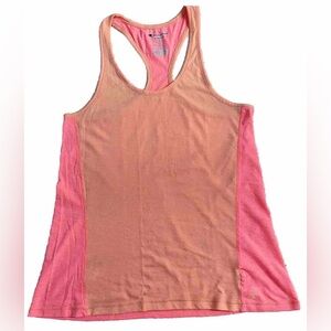 Champion Classic Tank Top Women’s Small Pink Orange Racerback